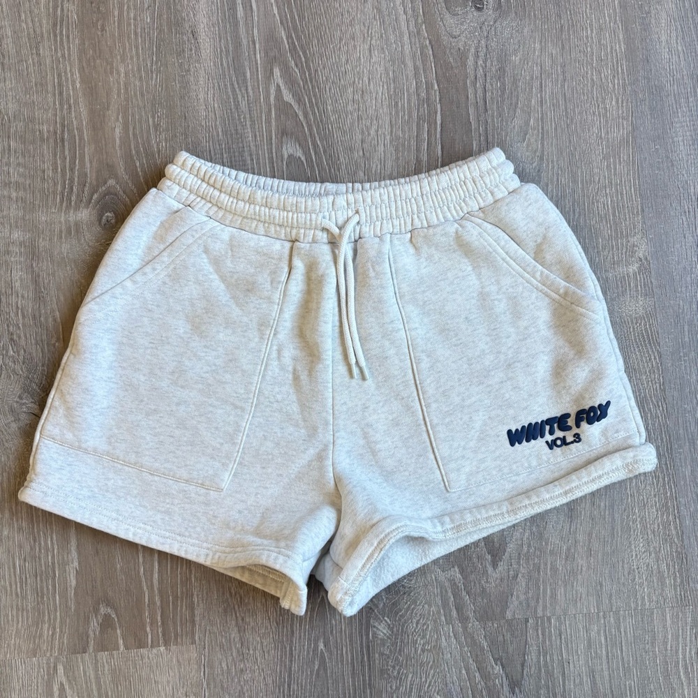 White Fox Offstage Lounge Shorts
